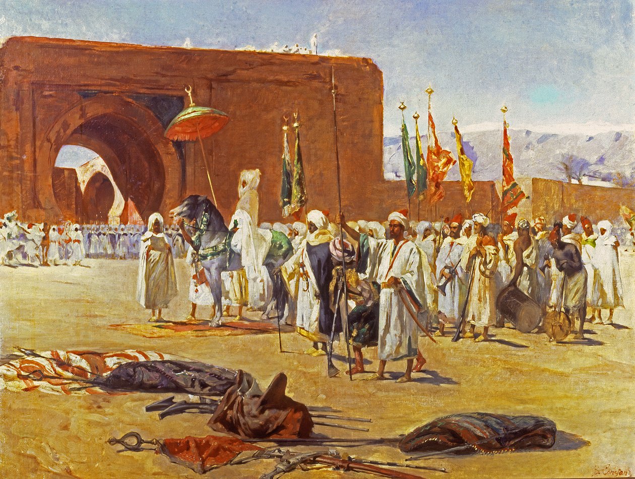 Procesja Maurów autorstwa Jean Joseph Benjamin Constant