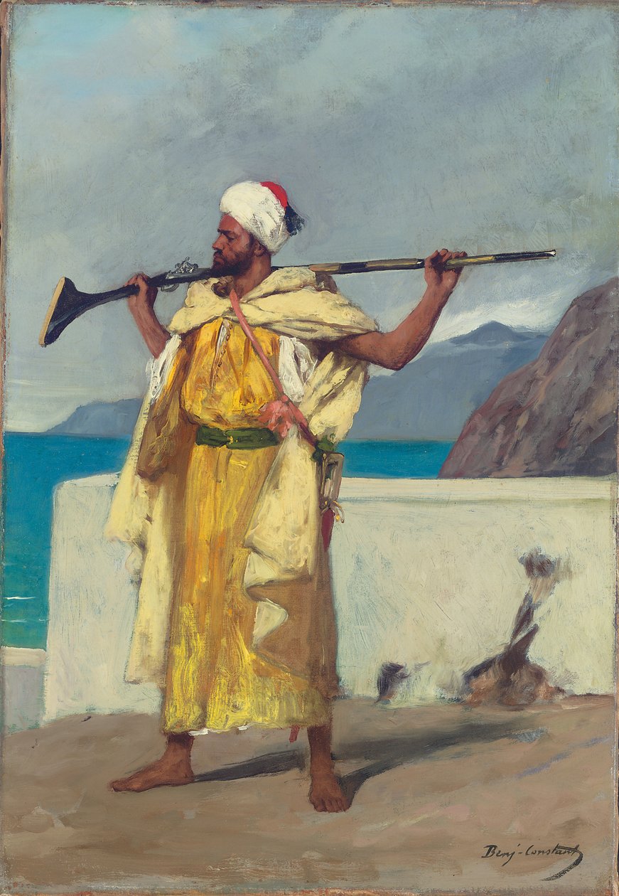 Czujny strażnik autorstwa Jean Joseph Benjamin Constant