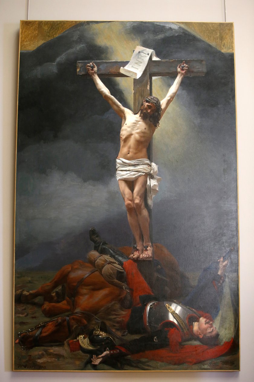 Za ludzkość, za ojczyznę, 1895 autorstwa Jean Joseph Weerts
