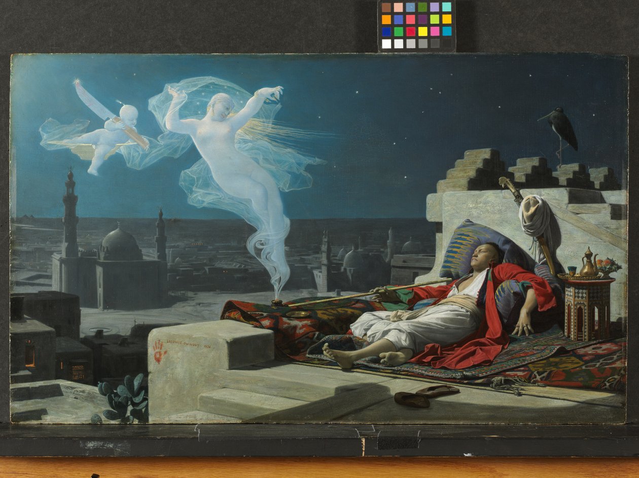 Sen eunucha, 1874 autorstwa Jean Jules Antoine Lecomte du Nouy
