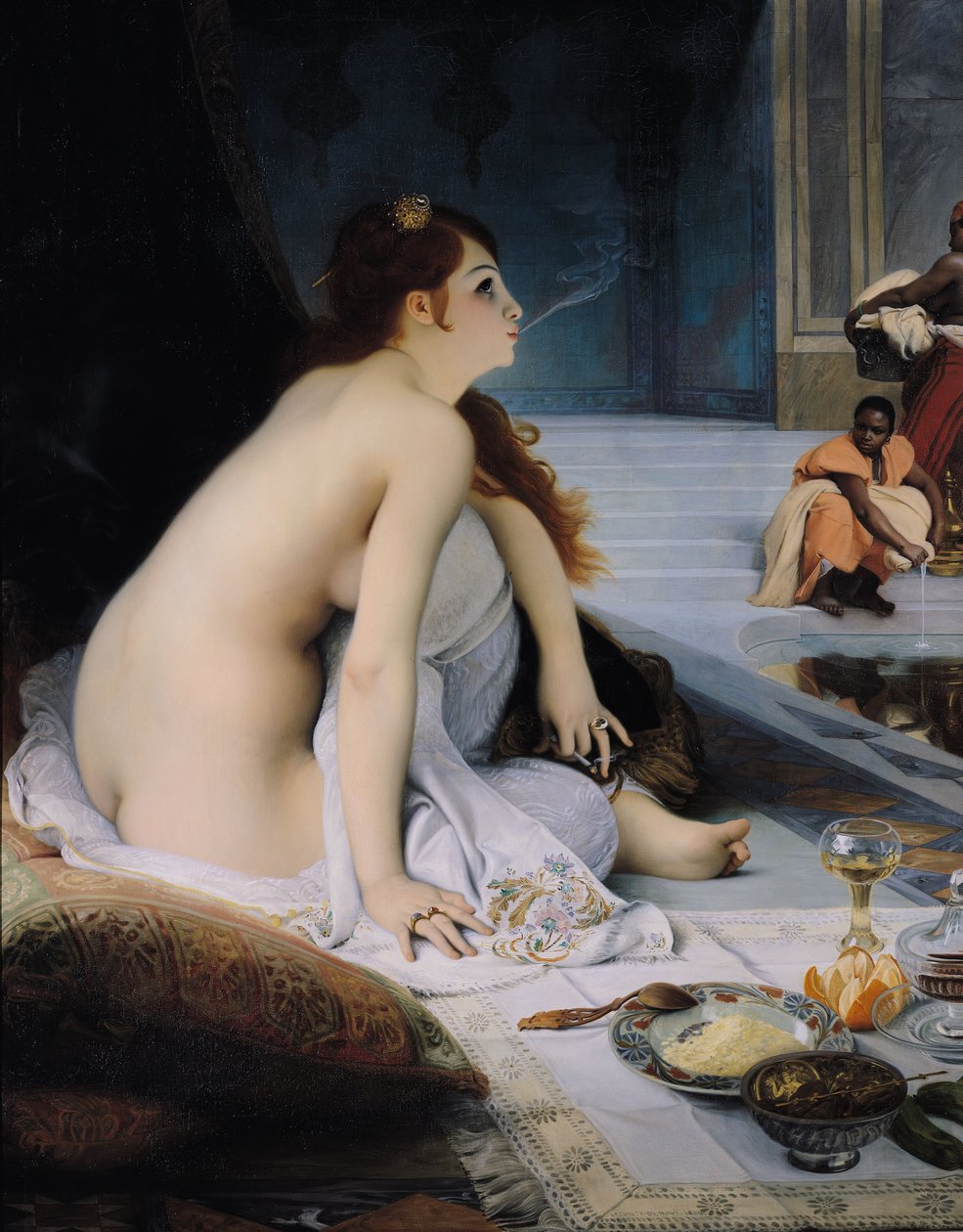 Biały niewolnik, 1888 autorstwa Jean Jules Antoine Lecomte du Nouy