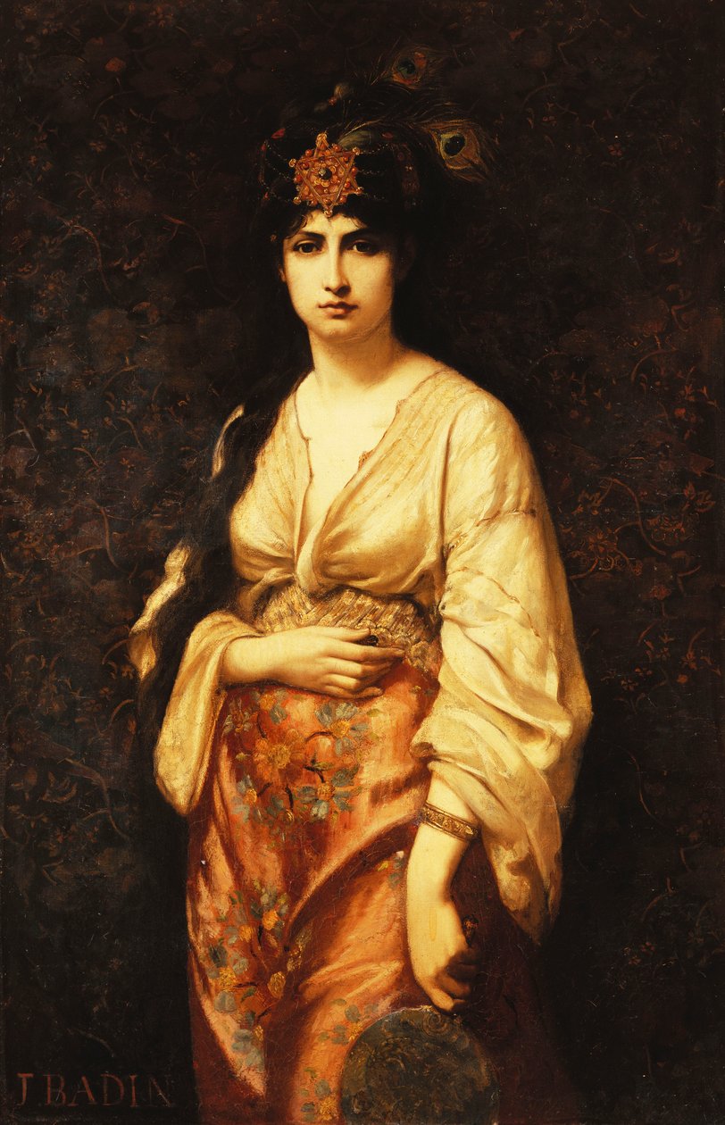 Królowa Saby autorstwa Jean Jules Badin