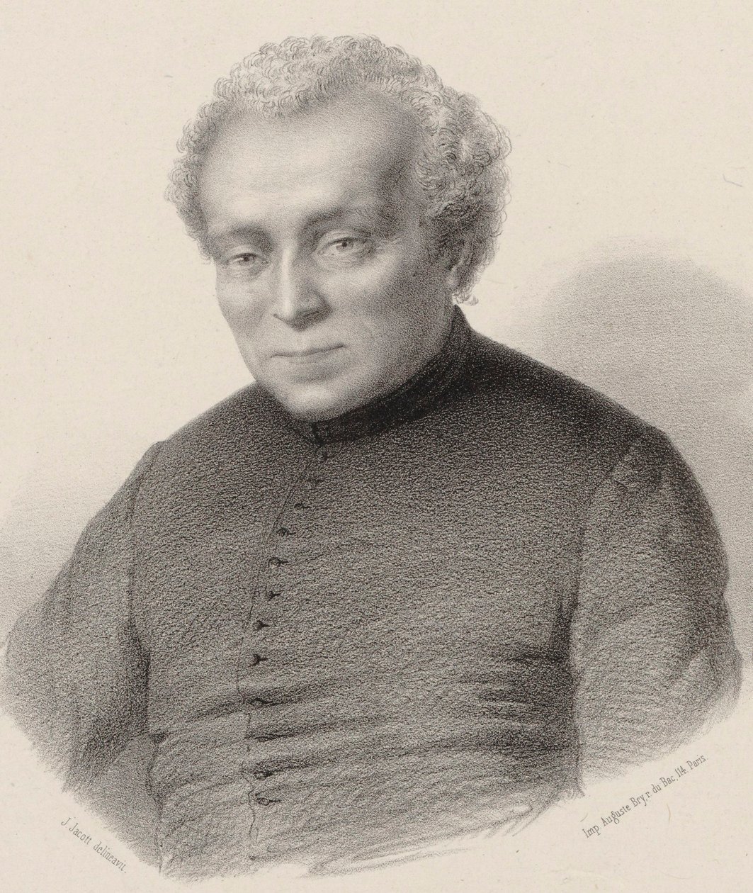 Portret kompozytora Louisa Lambillotte