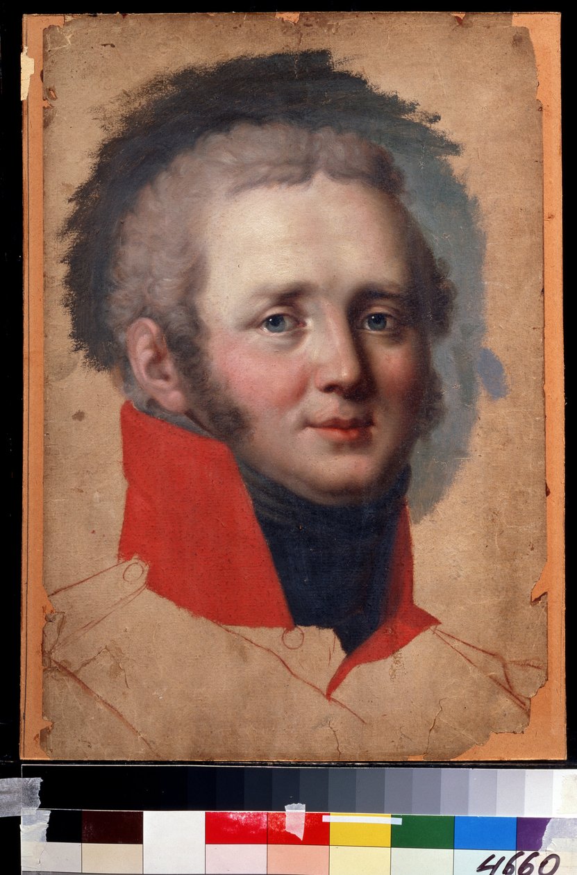 Portret cesarza Aleksandra I (1777-1825) autorstwa Jean Laurent Monnier