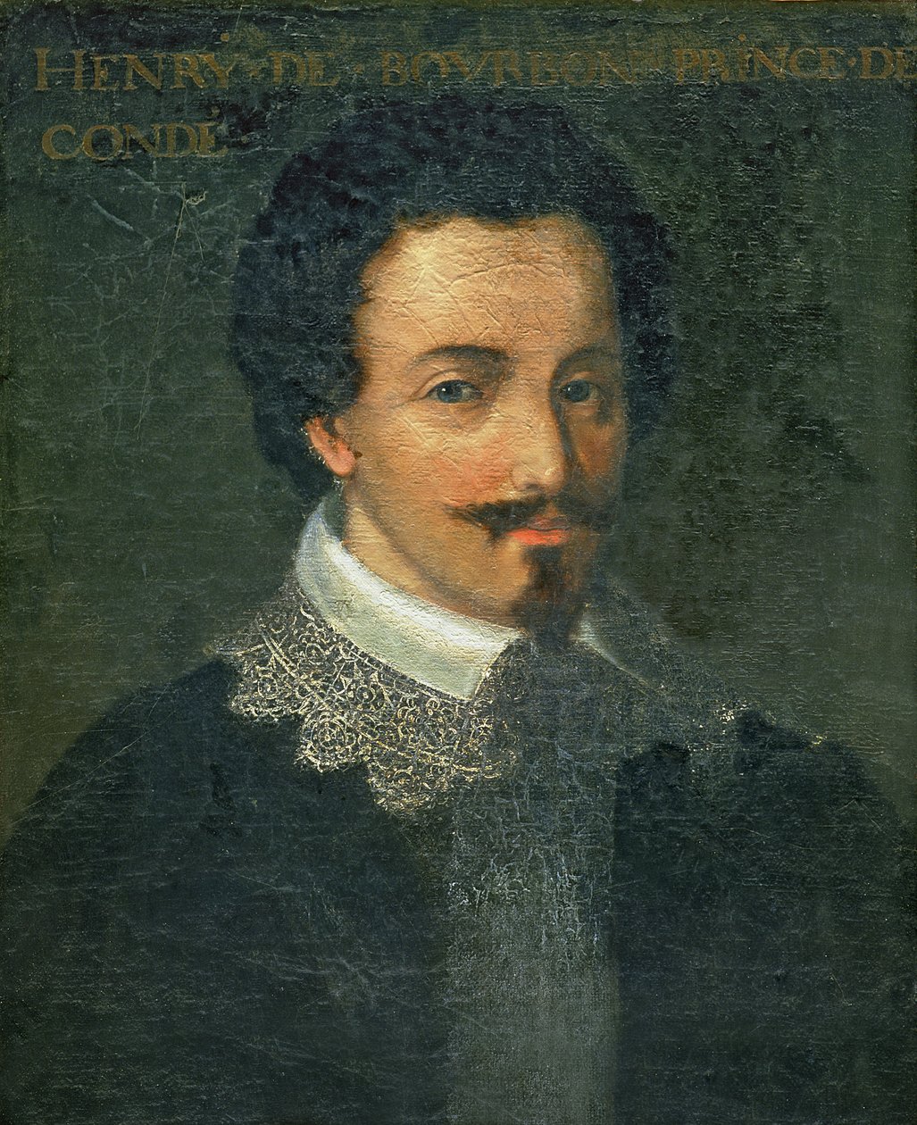 Portret Henryka I de Bourbon Conde autorstwa Jean Laurent Mosnier