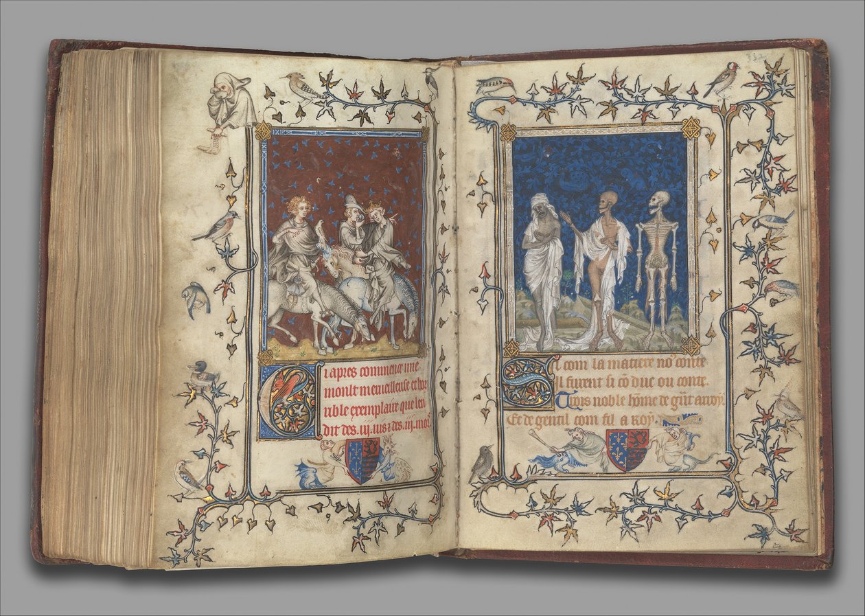 Modlitewnik Bonne z Luksemburga, księżnej Normandii, przed 1349 r. autorstwa Jean Le Noir