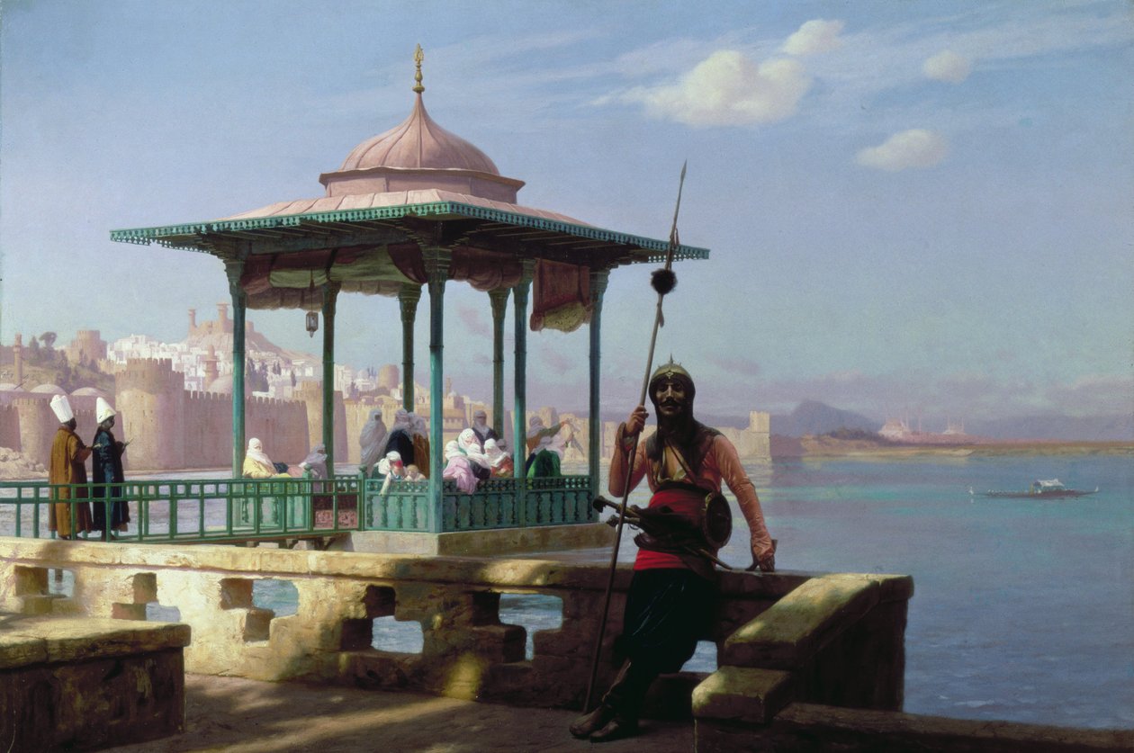 W haremie autorstwa Jean Leon Gerome