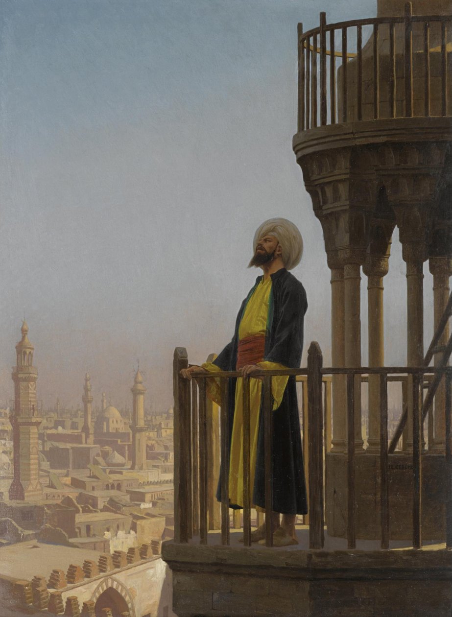 Muezin autorstwa Jean Leon Gerome