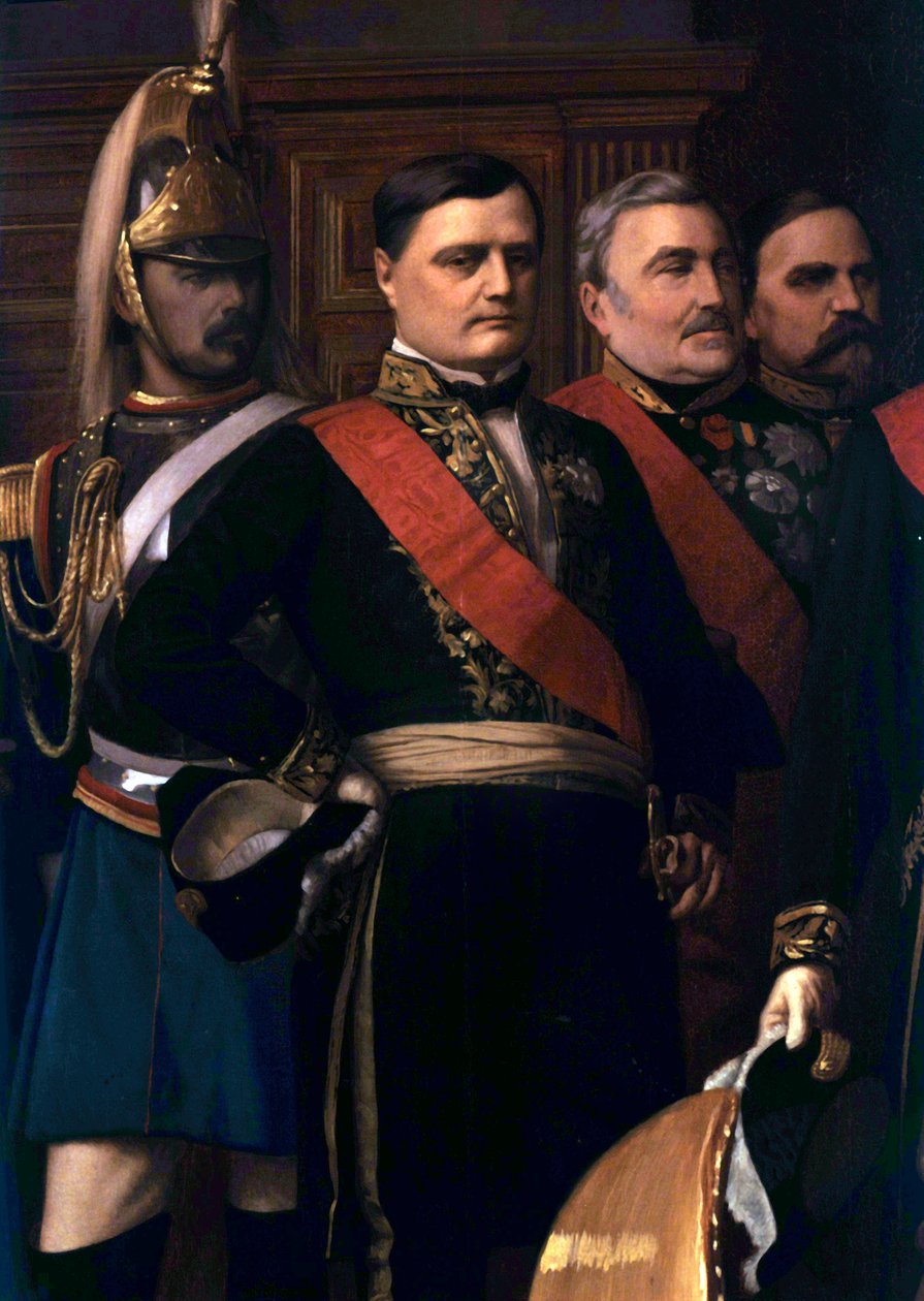 Alexandre Colonna-Walewski, detal XIX w. (malarstwo) autorstwa Jean Leon Gerome