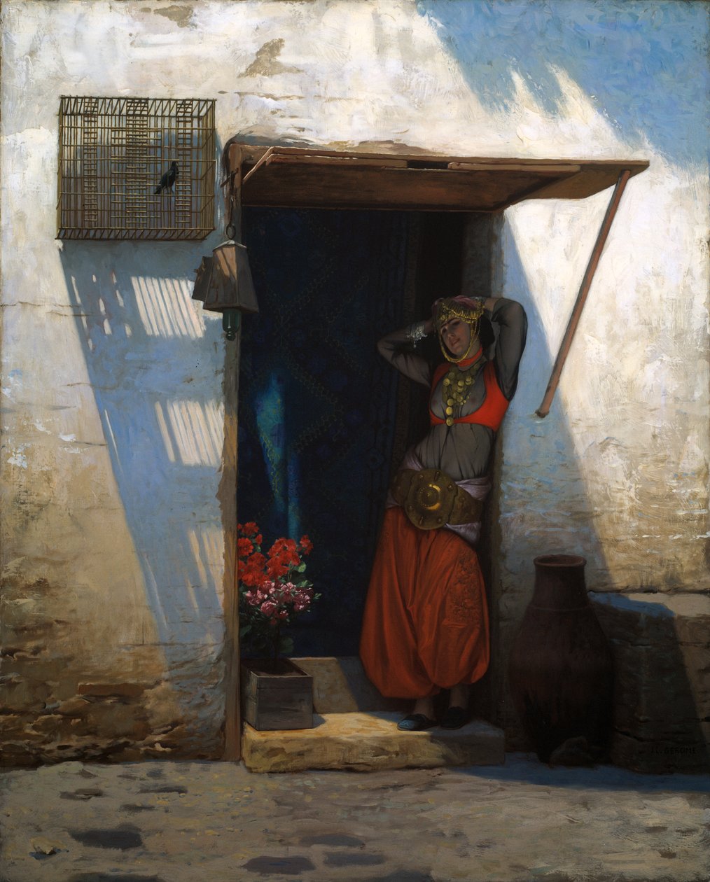Kair kobieta na wyciągnięcie ręki autorstwa Jean Leon Gerome