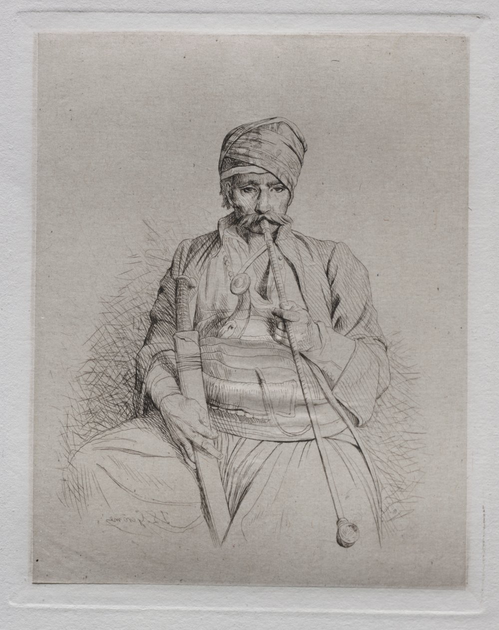 Egipski palacz autorstwa Jean Leon Gerome
