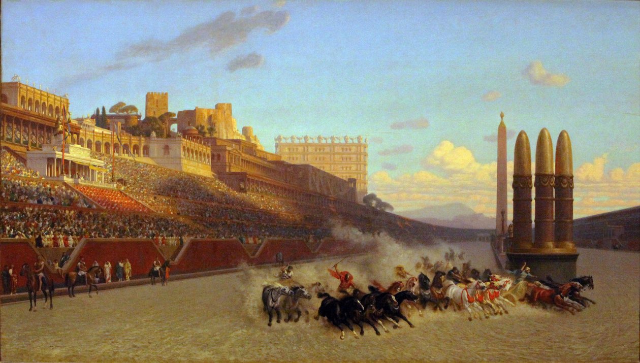 Cyrk Maximus autorstwa Jean Leon Gerome