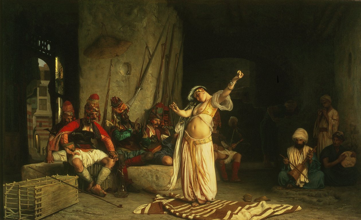 Taniec Almeh, 1863 autorstwa Jean Leon Gerome