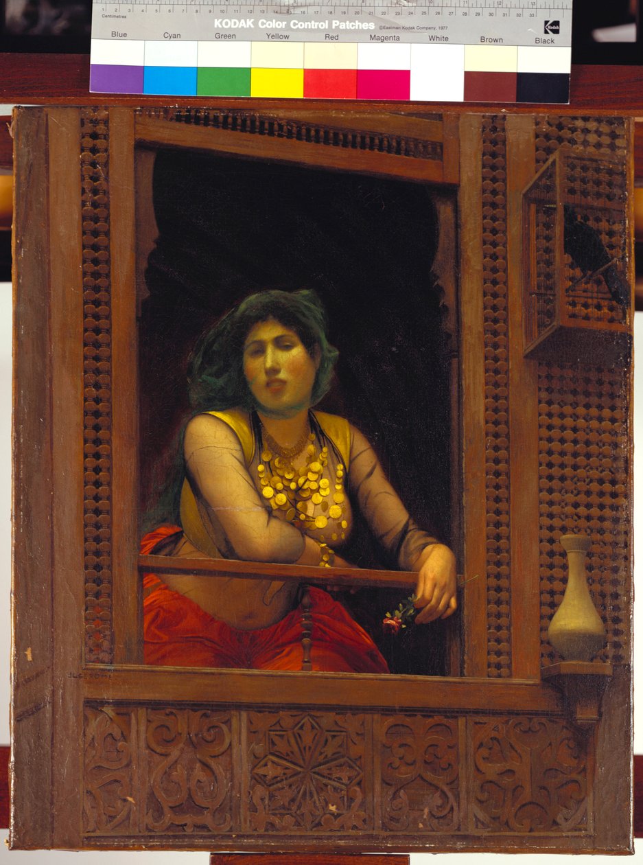 Egzotyczna tańcząca dziewczyna autorstwa Jean Leon Gerome