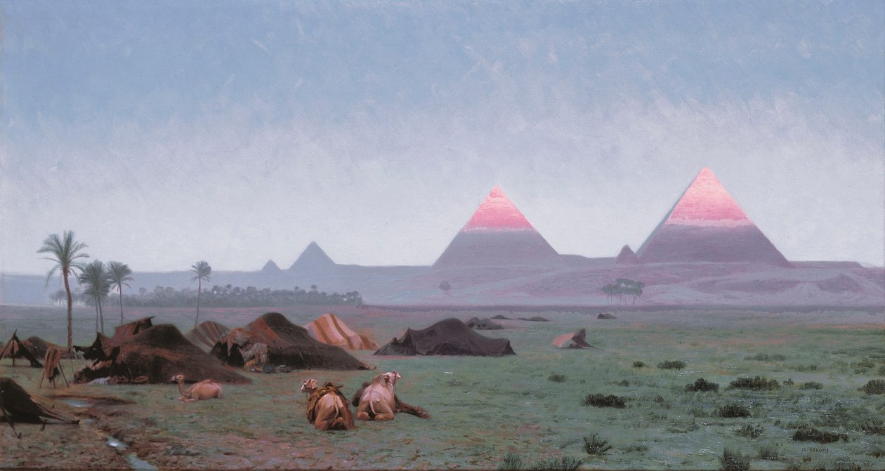 Pierwszy pocałunek słońca autorstwa Jean Leon Gerome