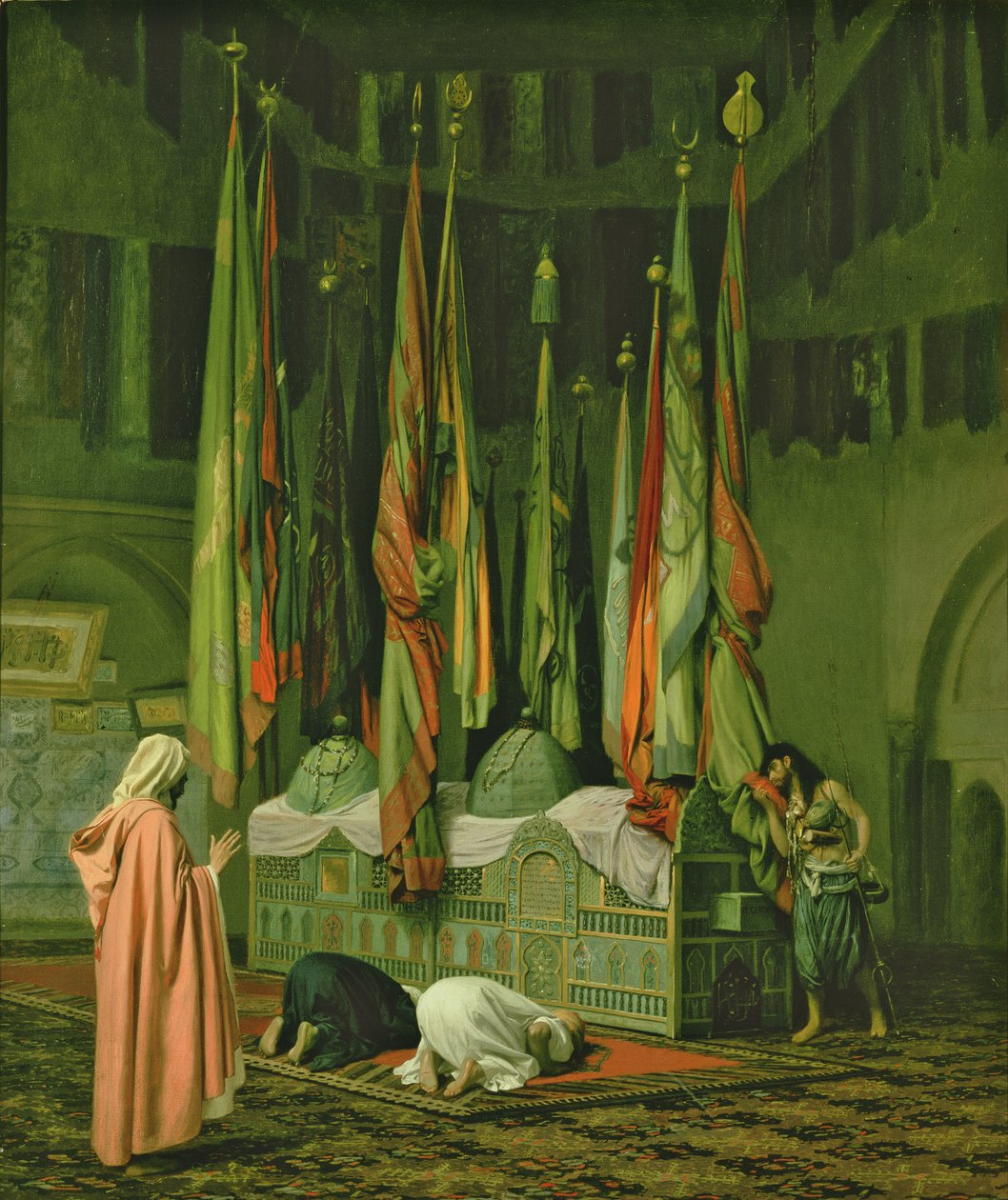 Sanktuarium Imama Husajna autorstwa Jean Leon Gerome