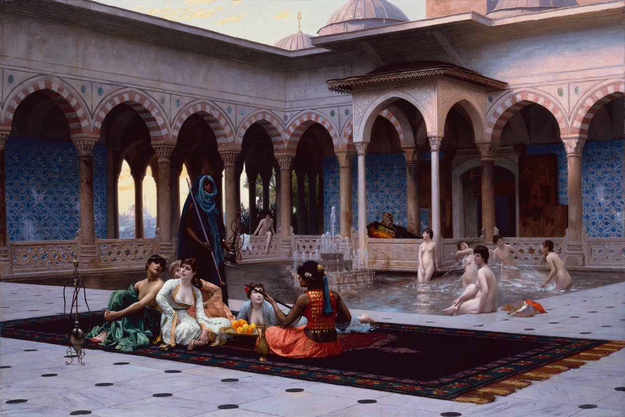 Taras Seraju autorstwa Jean Leon Gerome