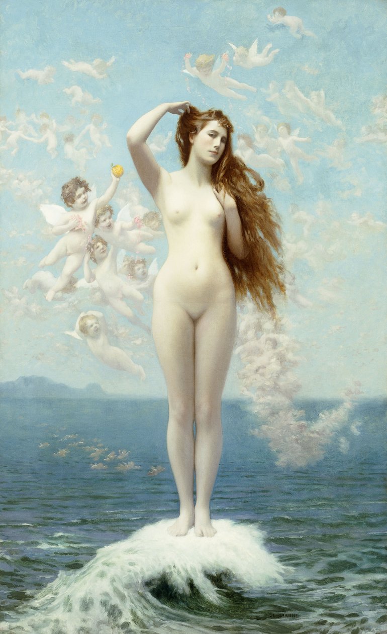 Wenus wschodząca autorstwa Jean Leon Gerome