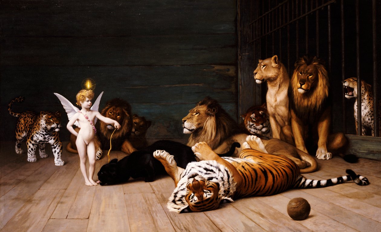 Kimkolwiek jesteś, oto twój Mistrz autorstwa Jean Leon Gerome