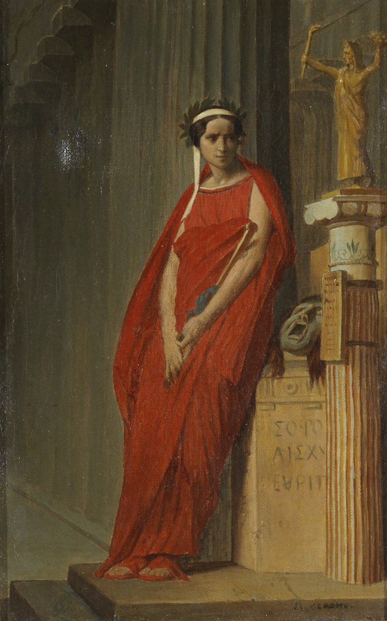 Elisa Rachel jako Fedrei autorstwa Jean Leon Gerome