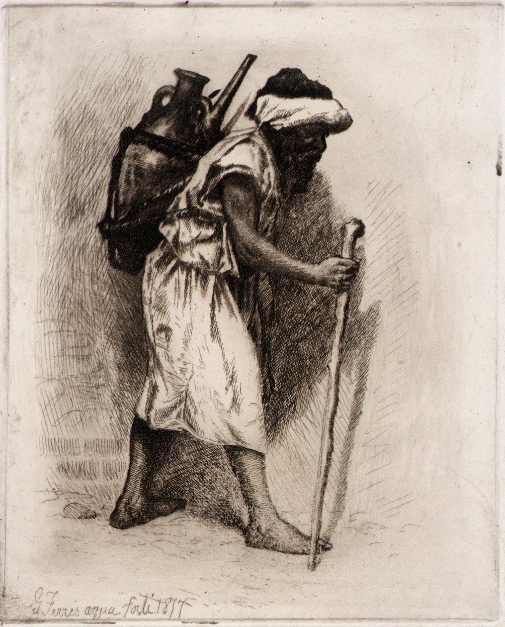 Nośnik wody autorstwa Jean Leon Gerome Ferris
