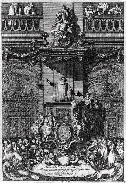 Kaznodzieja, 1659 autorstwa Jean Lepautre
