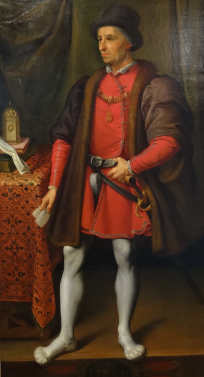 Ludwik XI, król Francji (1423-1483) autorstwa Jean Leonard Lugardon