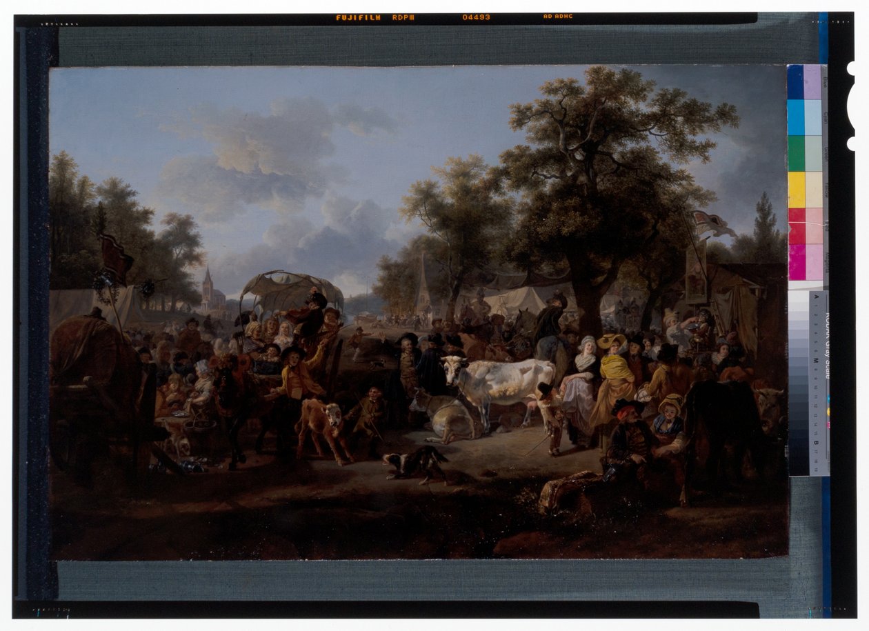 Jarmark wiejski autorstwa Jean Louis (1744 1829) De Marne