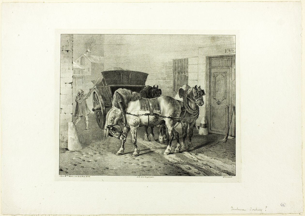 Street Cleaners autorstwa Jean Louis André Théodore Géricault