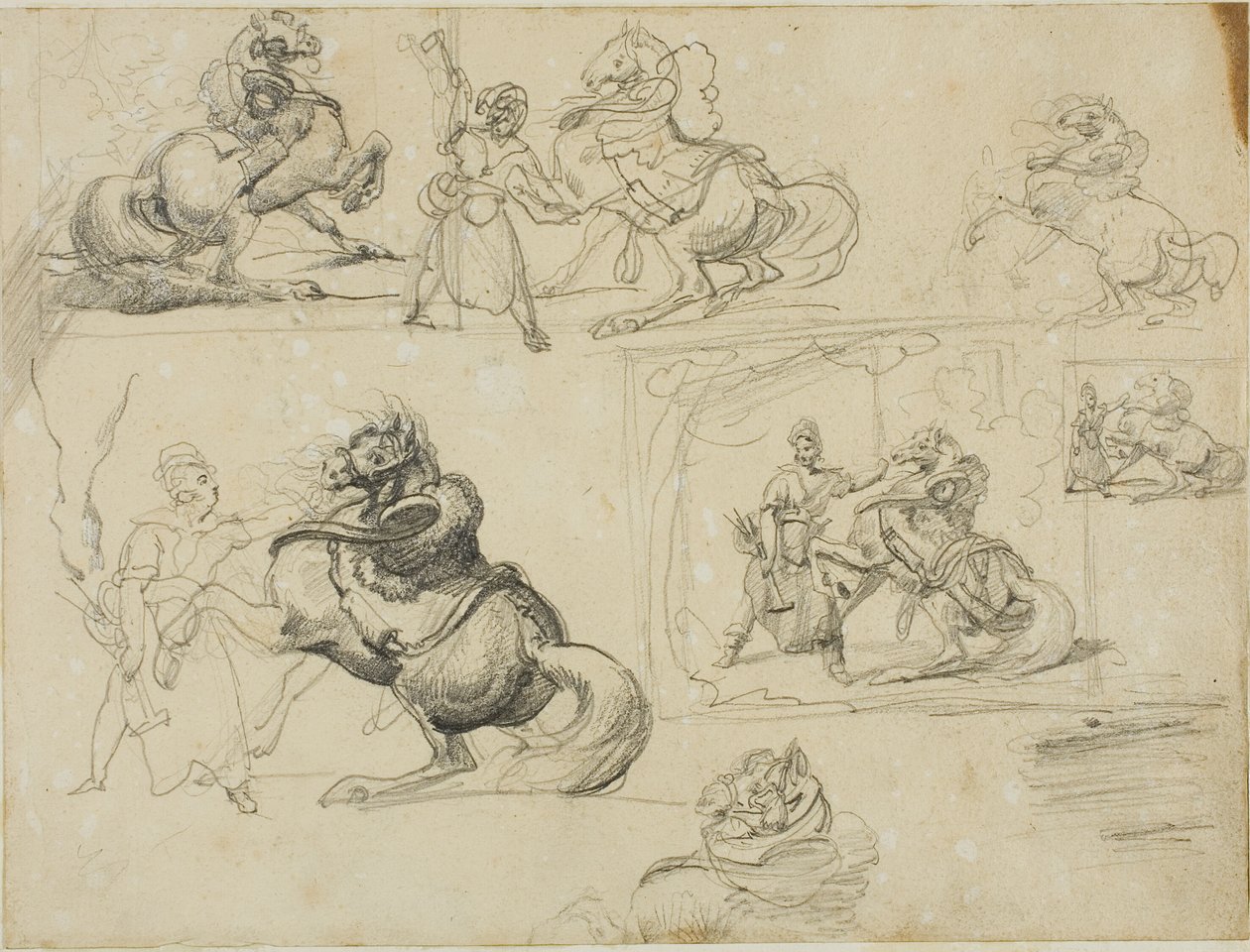 Badania autorstwa Jean Louis André Théodore Géricault