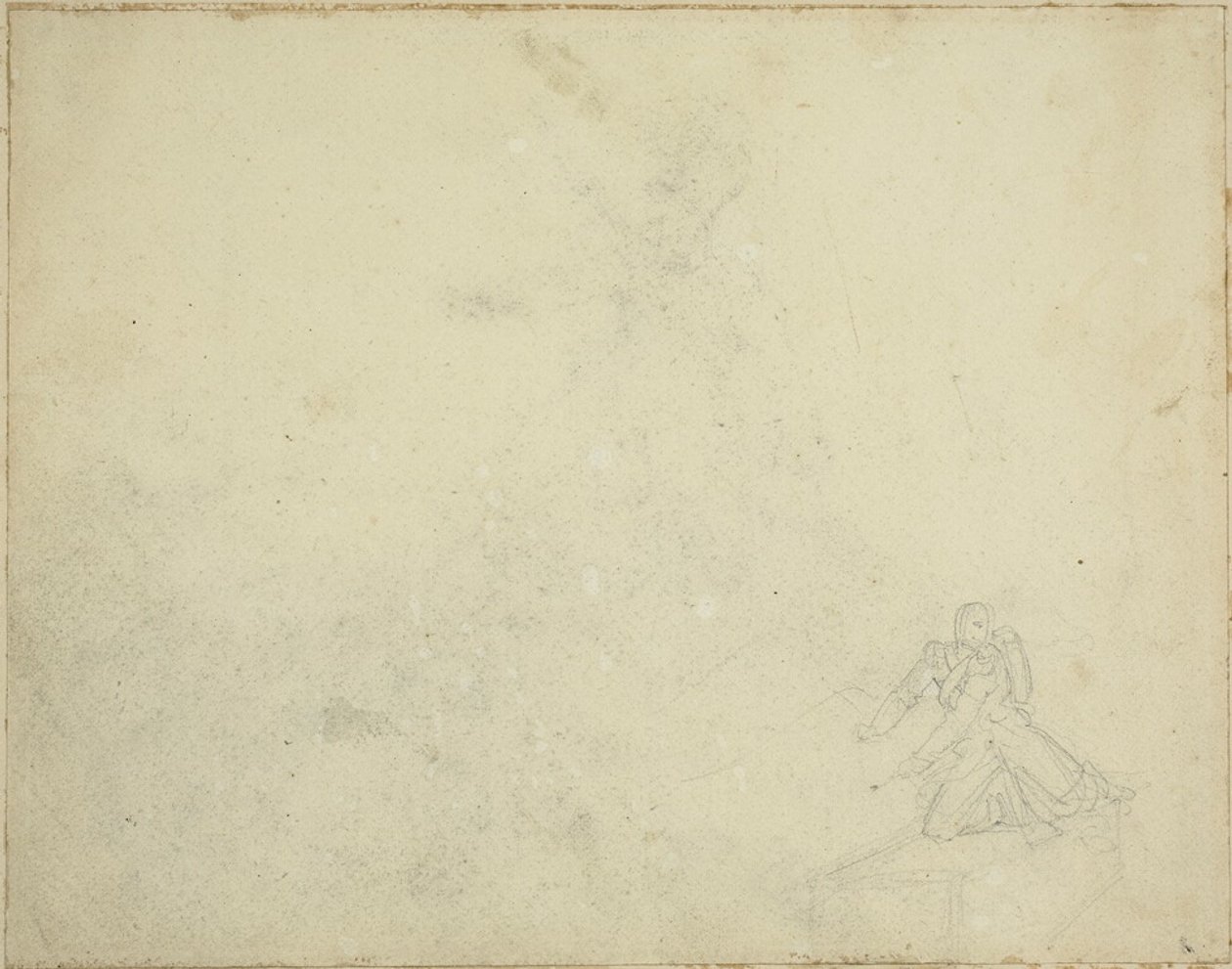 Badanie postaci klęczącej autorstwa Jean Louis André Théodore Géricault