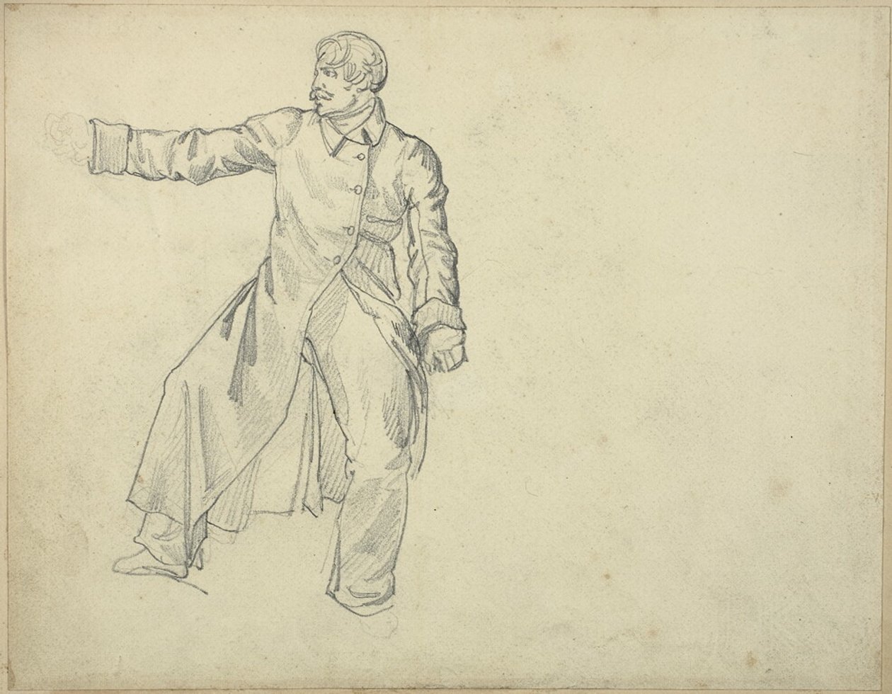 Studium artylerzysty autorstwa Jean Louis André Théodore Géricault