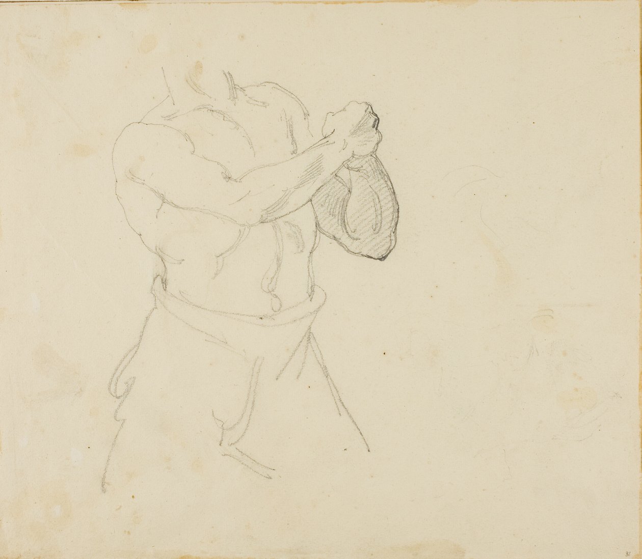 Tors boksera autorstwa Jean Louis André Théodore Géricault