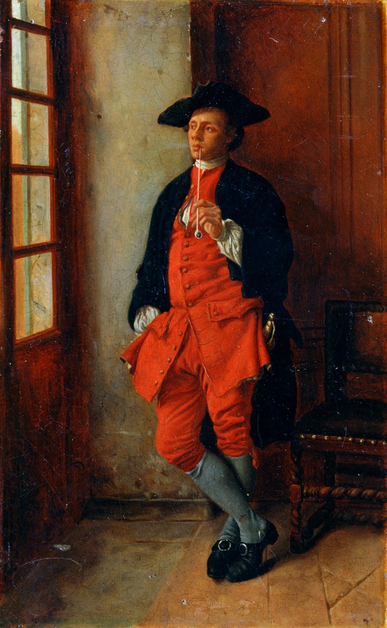Palacz, XIX wiek. autorstwa Jean Louis Ernest Meissonier