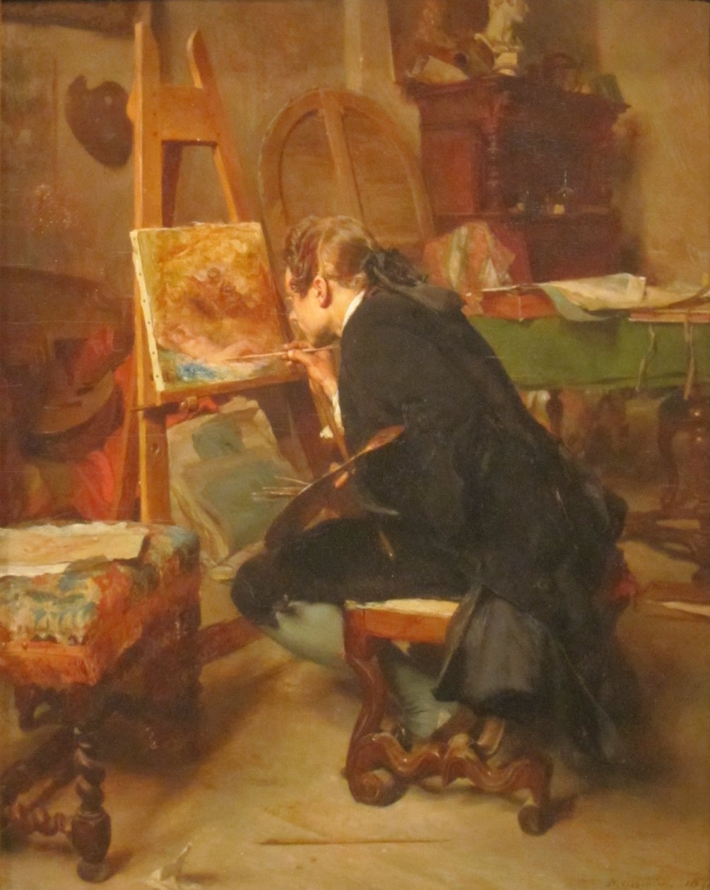 Malarz autorstwa Jean Louis Ernest Meissonier
