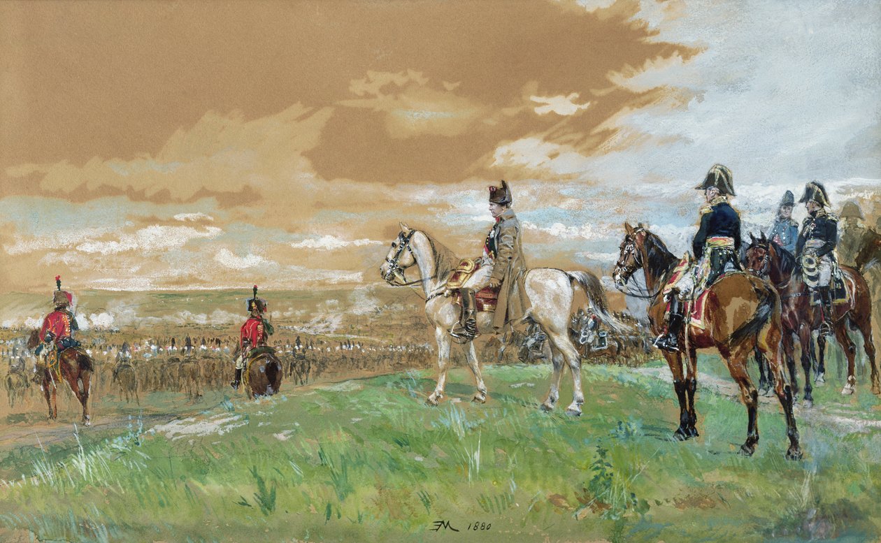 Jena (Napoleon na koniu) 1880 autorstwa Jean Louis Ernest Meissonier
