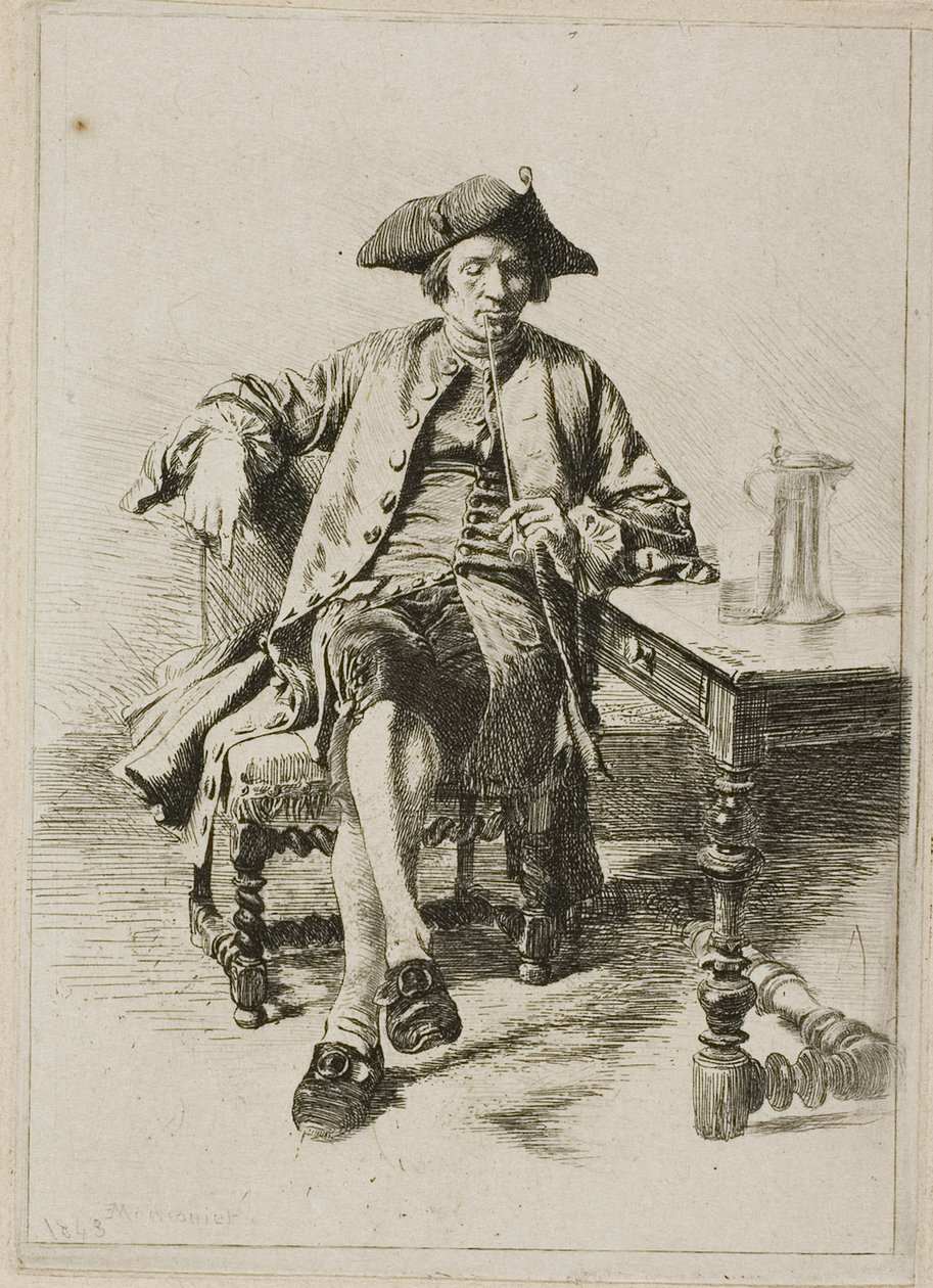 Wielki Palacz autorstwa Jean Louis Ernest Meissonier