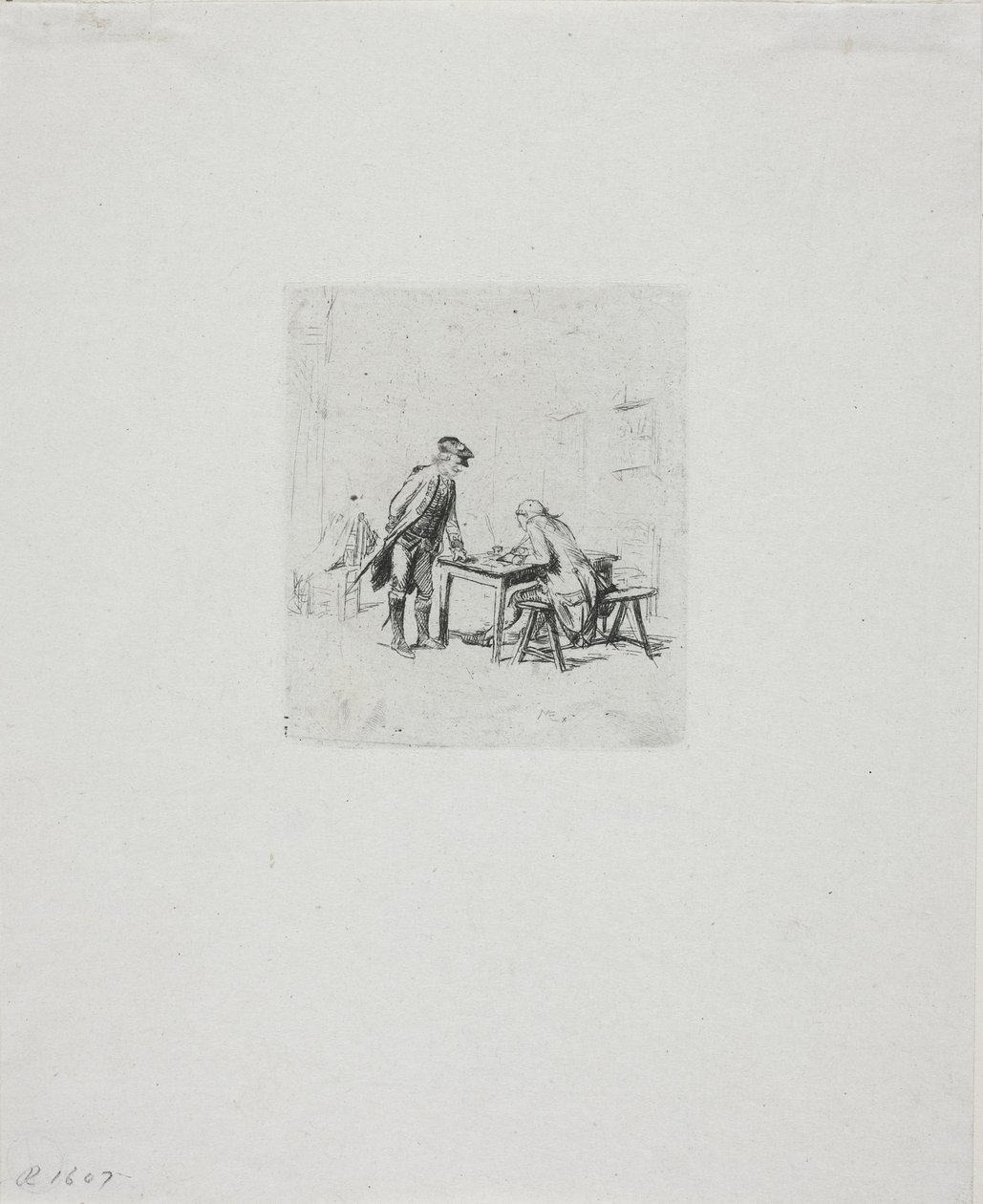 Sierżant Reporter autorstwa Jean Louis Ernest Meissonier