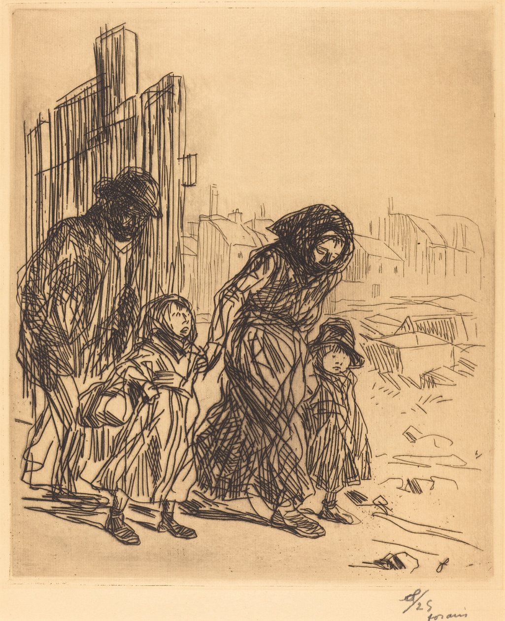 Po napadzie autorstwa Jean Louis Forain