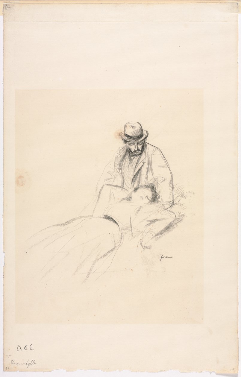 sielanka autorstwa Jean Louis Forain
