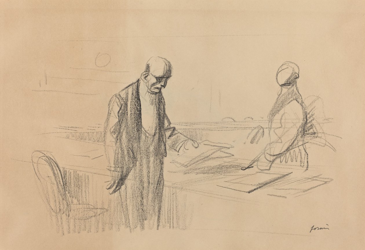Na konferencji autorstwa Jean Louis Forain