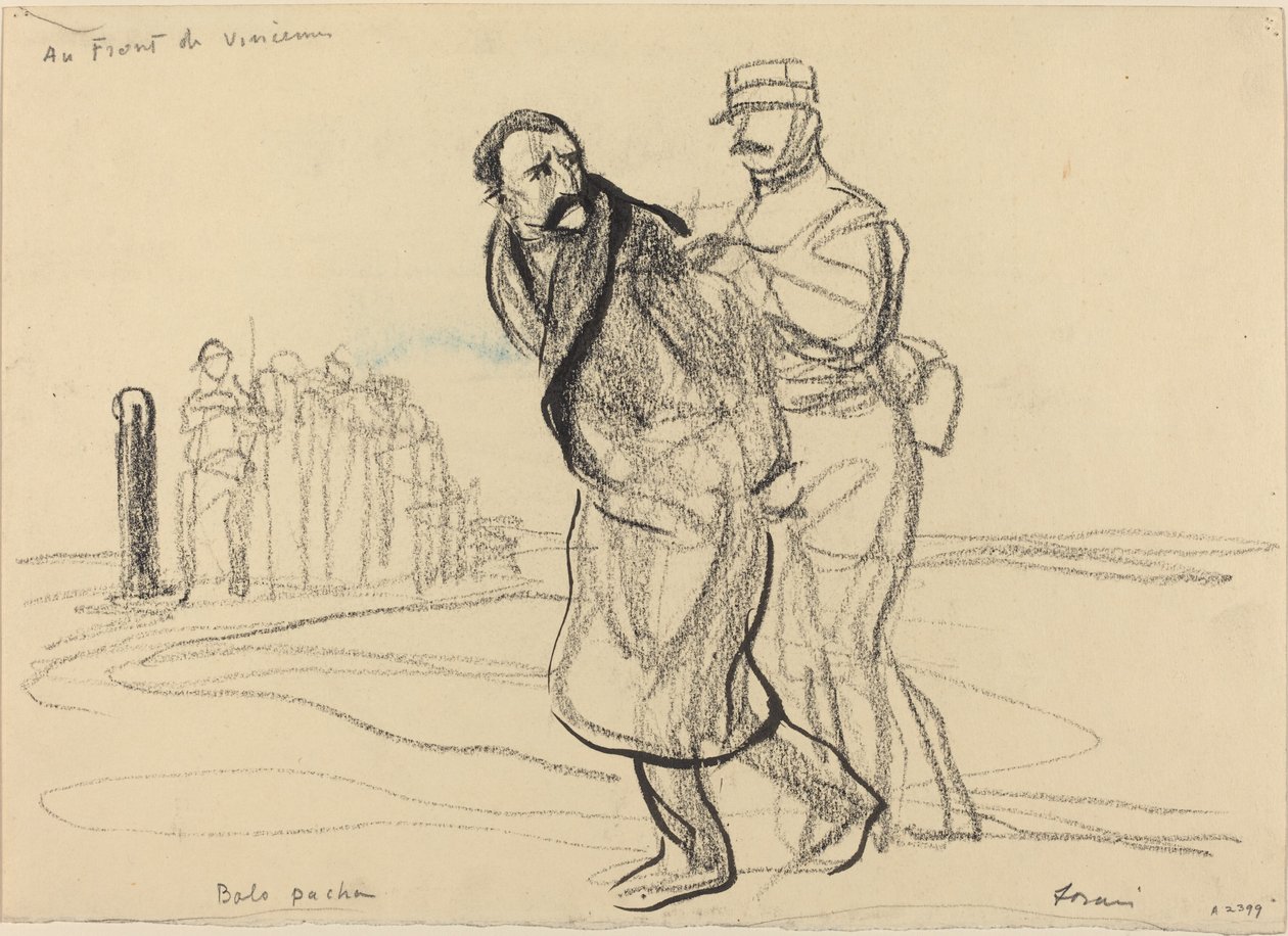Z przodu Vincennes. bolo pasza autorstwa Jean Louis Forain