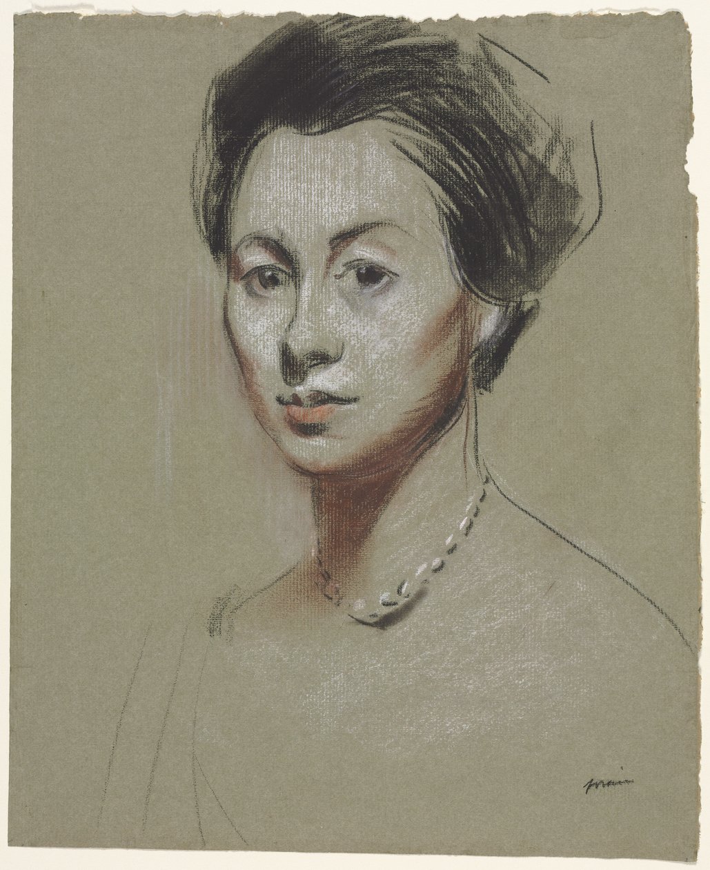 Ava Mendelsohn, czwarty kwartał 1800 lub pierwszy trzeci 1900. autorstwa Jean Louis Forain