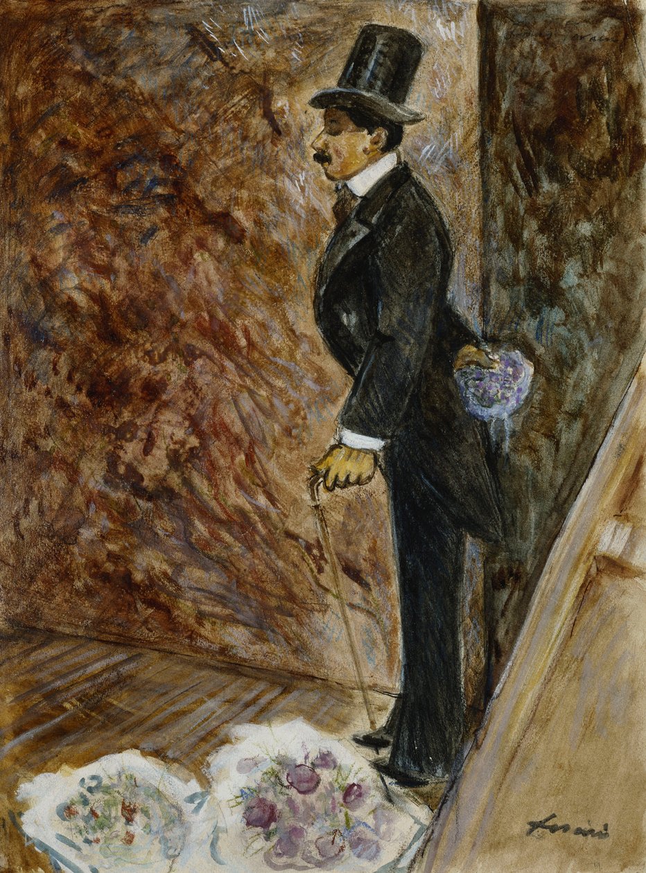 Za sceną; Za kulisami, 1878 autorstwa Jean Louis Forain