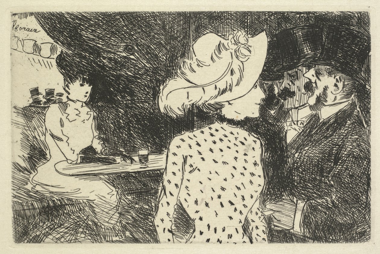 Scena w kawiarni (opisowa) autorstwa Jean Louis Forain