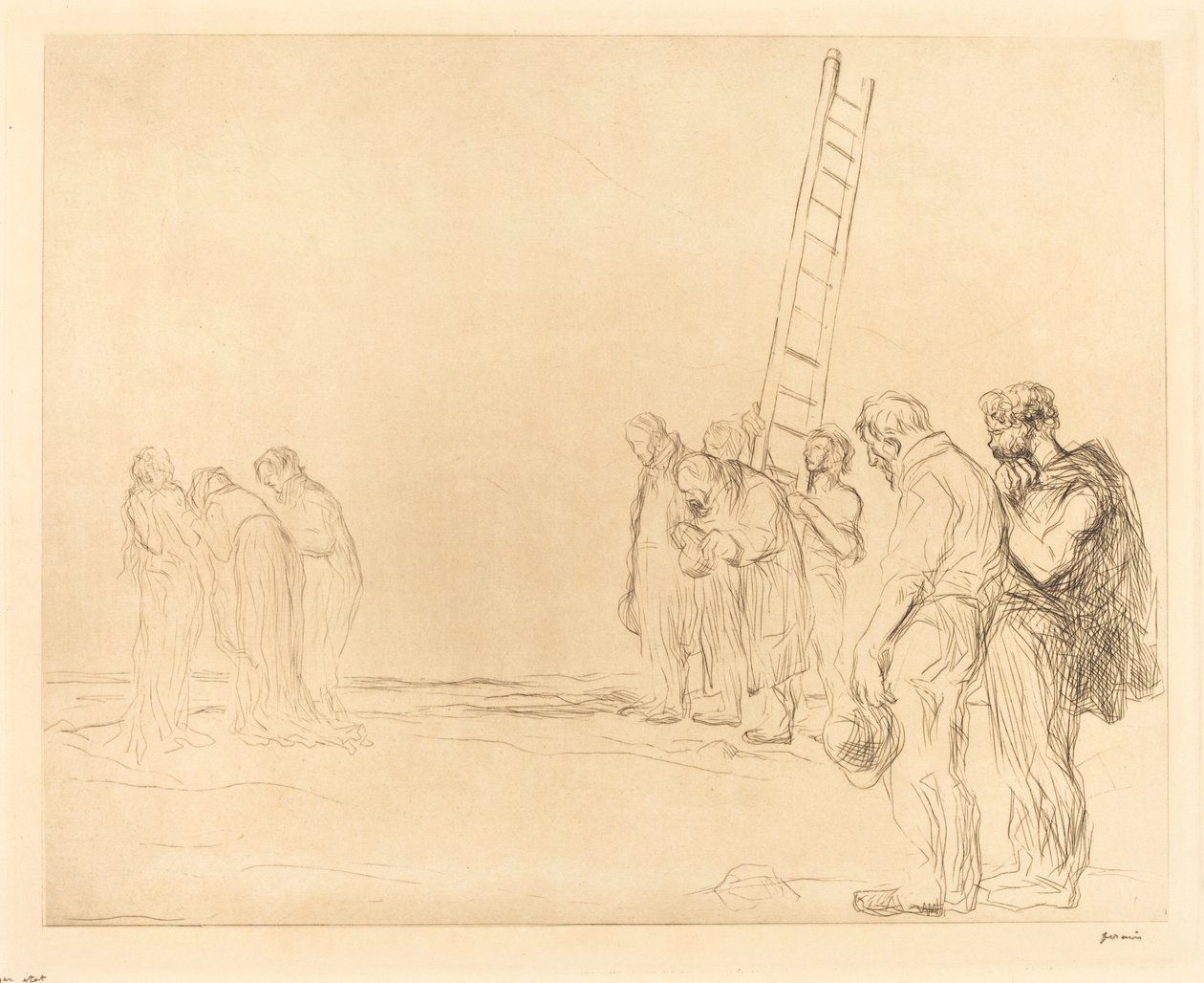 Kalwaria (druga płyta) autorstwa Jean Louis Forain