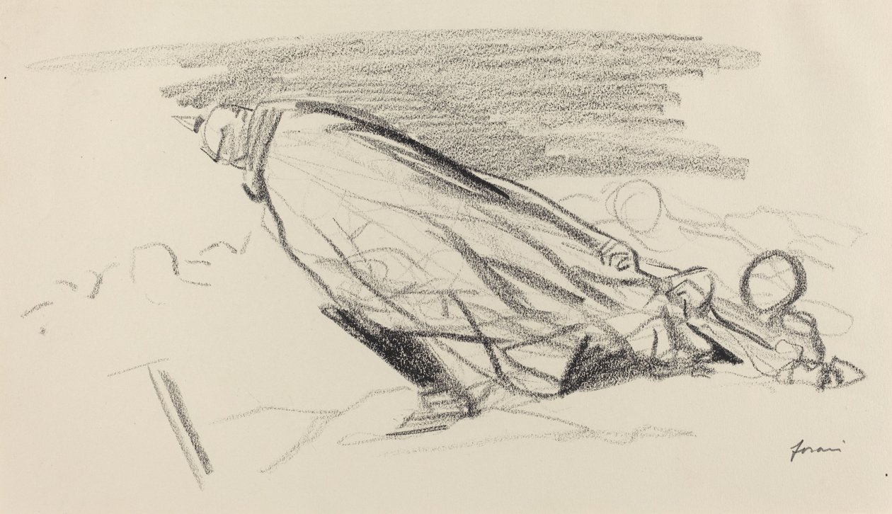 Te z pierwszej godziny. Rozpłodnik! skąd jesteśmy od nowej wojny... ...,ok. 19141919. autorstwa Jean Louis Forain