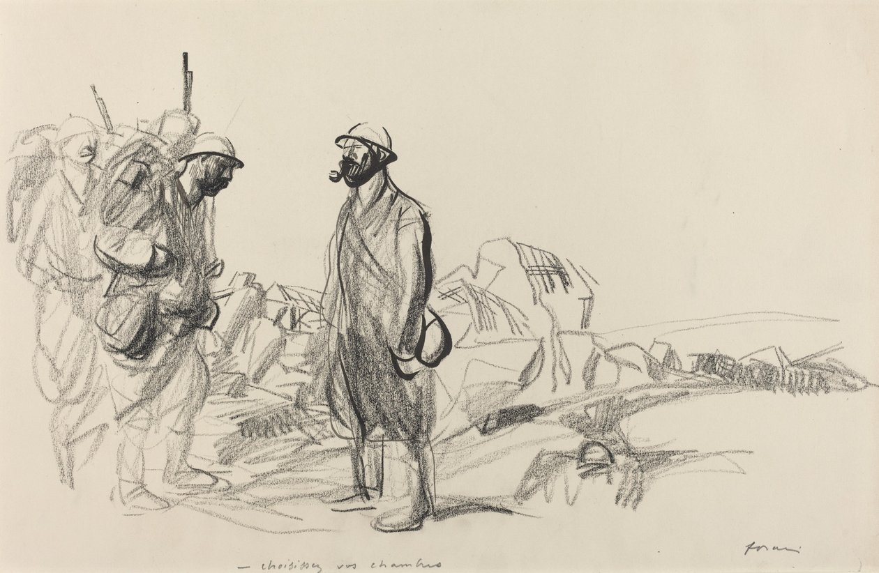 Wybierz swoje pokoje autorstwa Jean Louis Forain