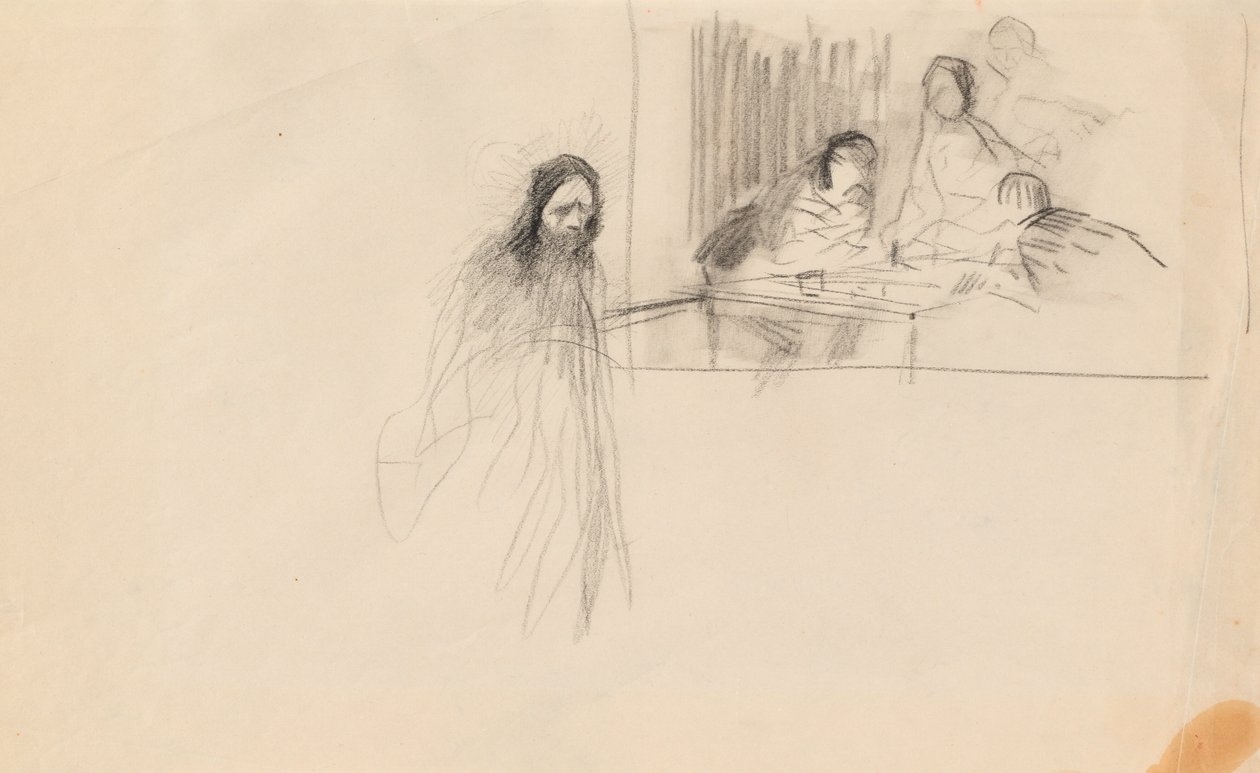Chrystus w Emaus autorstwa Jean-Louis Forain