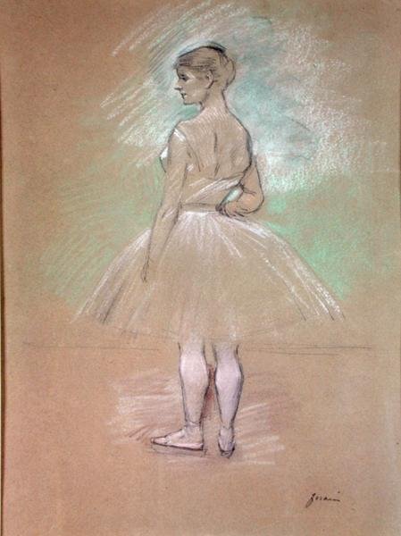 Tancerz autorstwa Jean Louis Forain